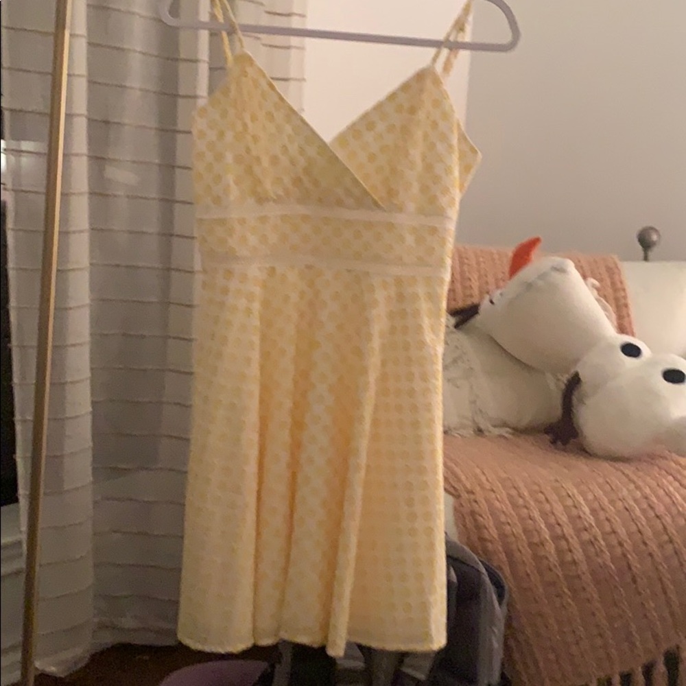 Franchesca’s Floral Yellow Dress
